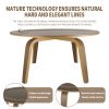 Solid Wood Round Coffee Table Home Living Room Side Table Furniture