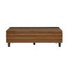 ACME Avala Coffee Table w/Lift Top, Walnut & Black 83140