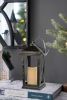 Set of 2 Menifee Lantern with Led Candle, Tall 5x5x11"