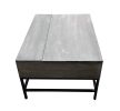 T1105-05 Gray Lift Top Coffee Table