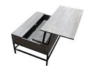 T1105-05 Gray Lift Top Coffee Table