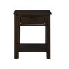 Flora 2 Piece Dark Brown MDF Lift Top Coffee and End Table Set