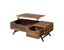 Throm Coffee Table w/Lift Top; Walnut YJ