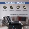 Recliner Chair Heating massage for Living Room with Rocking Function and Side Pocket