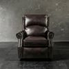 Lehboson Lift Chair Recliners, Electric Power Recliner Chair Sofa for Elderly, massage and heating(Brown)