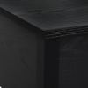 39" Modern Lift Top Coffee Table Desk With Hidden Storage Compartment for Living Room, Black Woodgrain