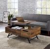 Throm Coffee Table w/Lift Top; Walnut YJ